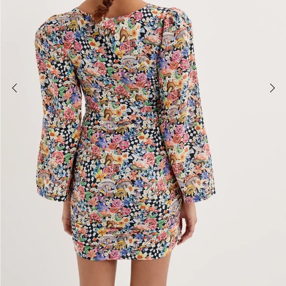 For love and lemons JUNE BELL SLEEVE MINI DRESS - Picture 5 of 8